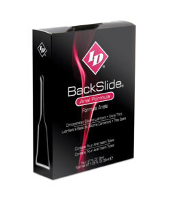 Id Backslide Anal Inserts 8ml (4 Inserts Per Box)