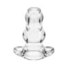 Double Tunnel Plug Large Clear