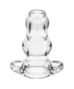 Double Tunnel Plug Large Clear