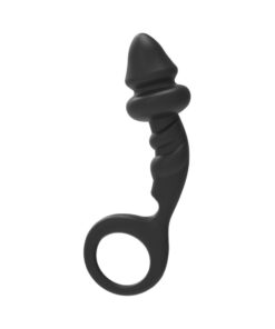 SI Silicone Prostate Plug (Black)