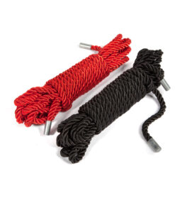 Fifty Shades Of Grey Restrain Me Bondage Rope Twin Pack (1 Red/ 1 Black)
