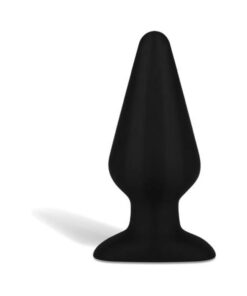 Hustler Anal Silicone Butt Plug 6 inches Black