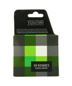Sir Richards Classic Ribbed Condom 3pk