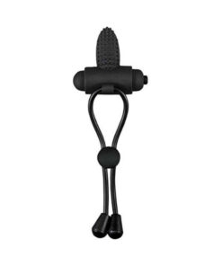 Maxx Men Vibrating Cocktie Silicone 10 Function Waterproof Black