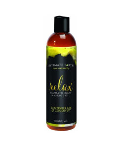 Intimate Earth Relax Massage Oil 4oz