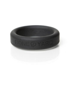 Boneyard Silicone Ring 1.4 inches Black