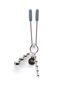 Fifty Shades Darker At My Mercy Beaded Chain Nipple Clamps