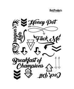 Erotic Tattoos Assorted Pack