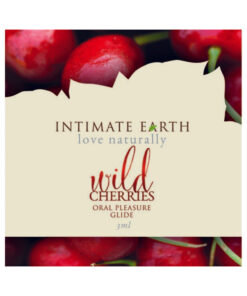 Intimate Earth Wild Cherries Oral Pleasure Glide .10oz