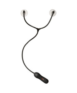 Kink Swell  Auto Vibrating Nipple Sucker Cups Black