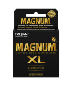 Trojan Magnum XL 3 Pack Latex Condoms