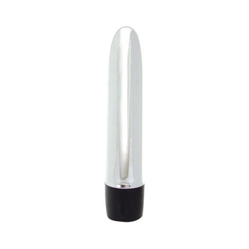 Shibari 10x Pulsations Vibrator 5in Silver