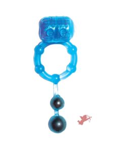 The Best Of Macho Ultra Erection Keeper Blue Cock Ring