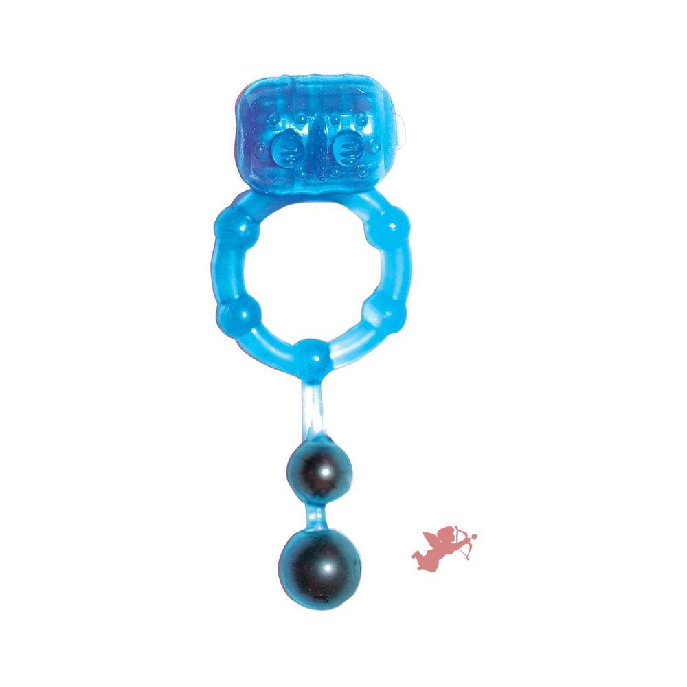 The Best Of Macho Ultra Erection Keeper Blue Cock Ring