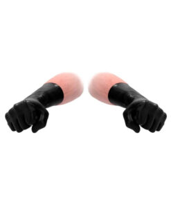 Fist-It Latex Short Gloves - Black