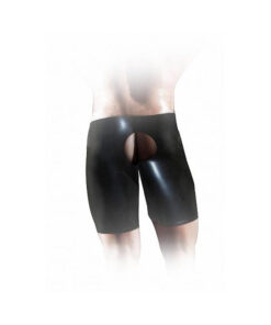 Fist-it Latex Unisex Fisting Short - Black - L/xl