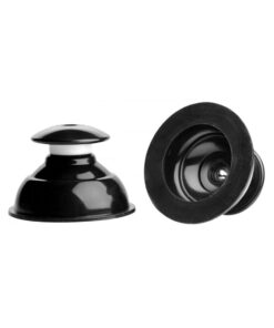 Plungers Extreme Suction Silicone Nipple Suckers Black
