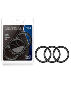 Performance - Vs3 Pure Premium Silicone Cockrings - Large