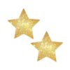 Neva Nude Pasty Stars Glitter Gold