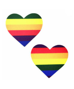Neva Nude Pasty Heart Rainbow