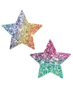 Neva Nude Pasty Starry Nights Glitter Multicolor