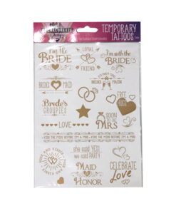 Bachelorette Temporary Tattoos