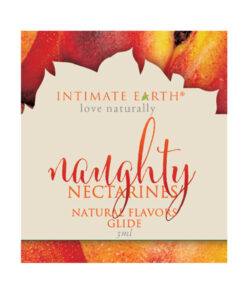 Intimate Earth Naughty Nectarines Glide Foil Pack .10oz