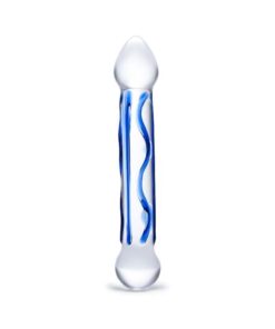 Glas 6.5in Full Tip Textured Glas Dildo