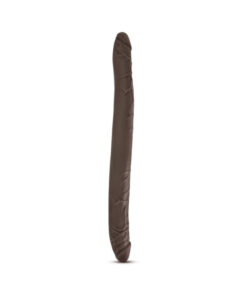 Dr Skin 16 inches Double Dildo Chocolate Brown