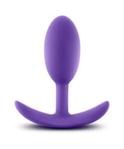 Luxe - Wearable Vibra Slim Plug - Medium - Purple