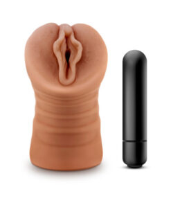 M For Men Sofia Mocha Tan Vagina Stroker