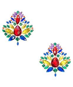 Neva Nude Crystal Pride Tribe Jewel Nipztix Pasties