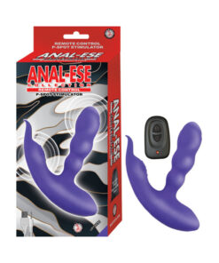 Anal Ese Remote Control P-Spot Stimulator Purple