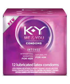 K-Y Intense Condom 12ct