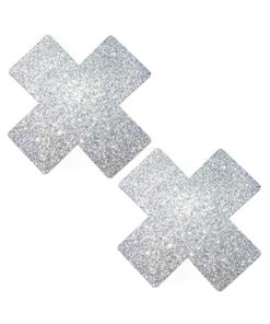 Neva Nude Pasty X Factor Crystal Silver