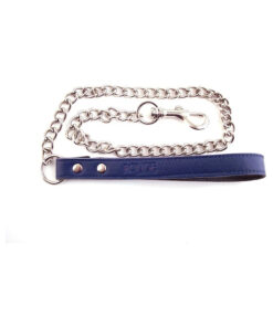 Leather Lead With Chain