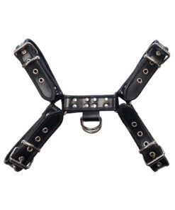 O.t.h Leather Harness - Black Size Extra Large