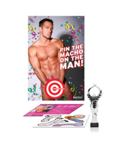 Bachelorette Party Favors Pin The Macho On The Man