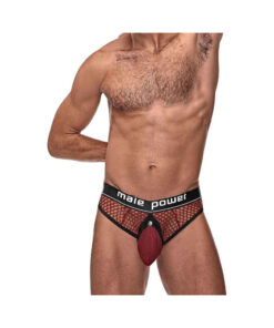 MP Cock Pit Net Cock Ring Thong Bur SM