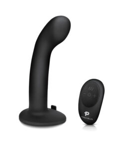 Pegasus 6" Wirelss Remote Control P-spot/g-spot Peg With Harness Black