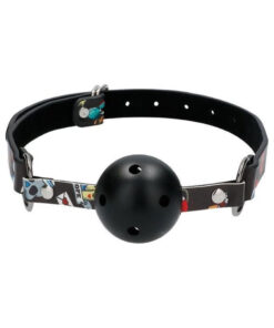 Ouch! Old School Tattoo Printed Breathable Ball Gag