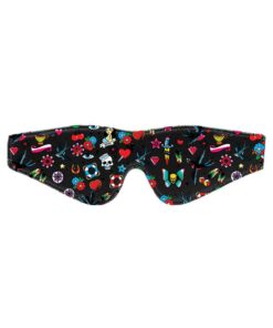 Ouch! Old School Tattoo Printed Eye Mask