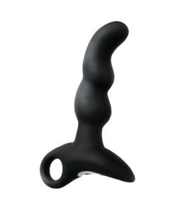 Anal-ese Collection Vibrating Alpha Plug #4 - Black