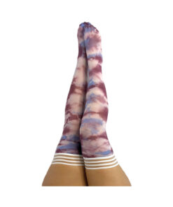 Kixies Madisen Blue/purple Tie-dye Size D