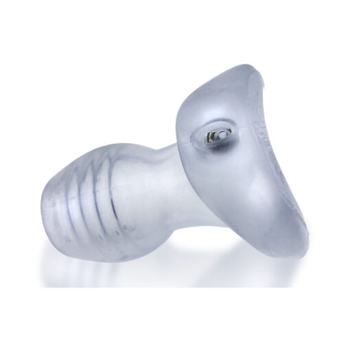Oxballs Glowhole-1 Buttplug With Led Insert Small Clear Frost