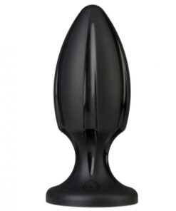 Platinum The Rocket Black Butt Plug