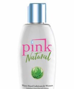 Pink Natural Water Based Lubricant 4.7oz