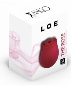 Loe The Rose Premium Suction Stimulator Red
