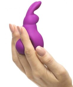 Happy Rabbit Mini Ears USB Clitoral Vibrator Purple