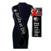 Bride Or Die Sash
